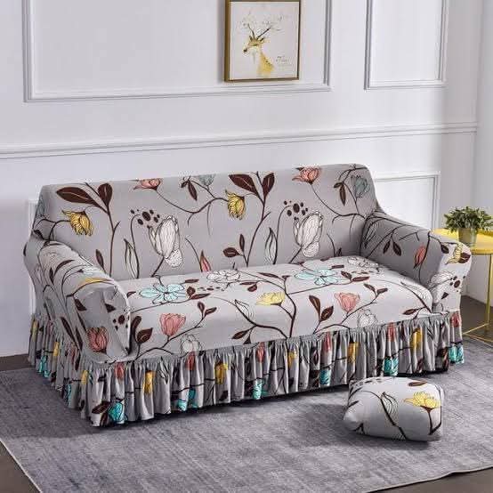 China Magic Print - Ruffle Design 23 sofa cover by Cholti Home decor