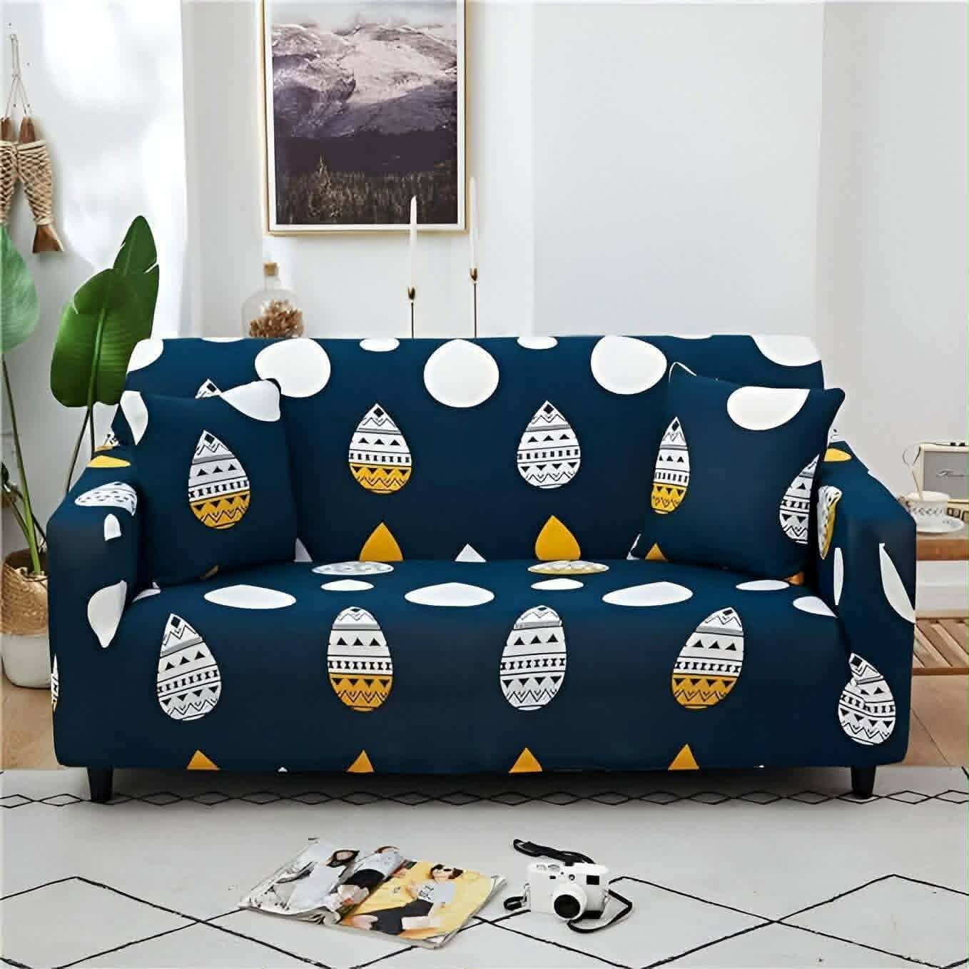 China Magic Print – Design 08 - Cholti Home decor sofa cover