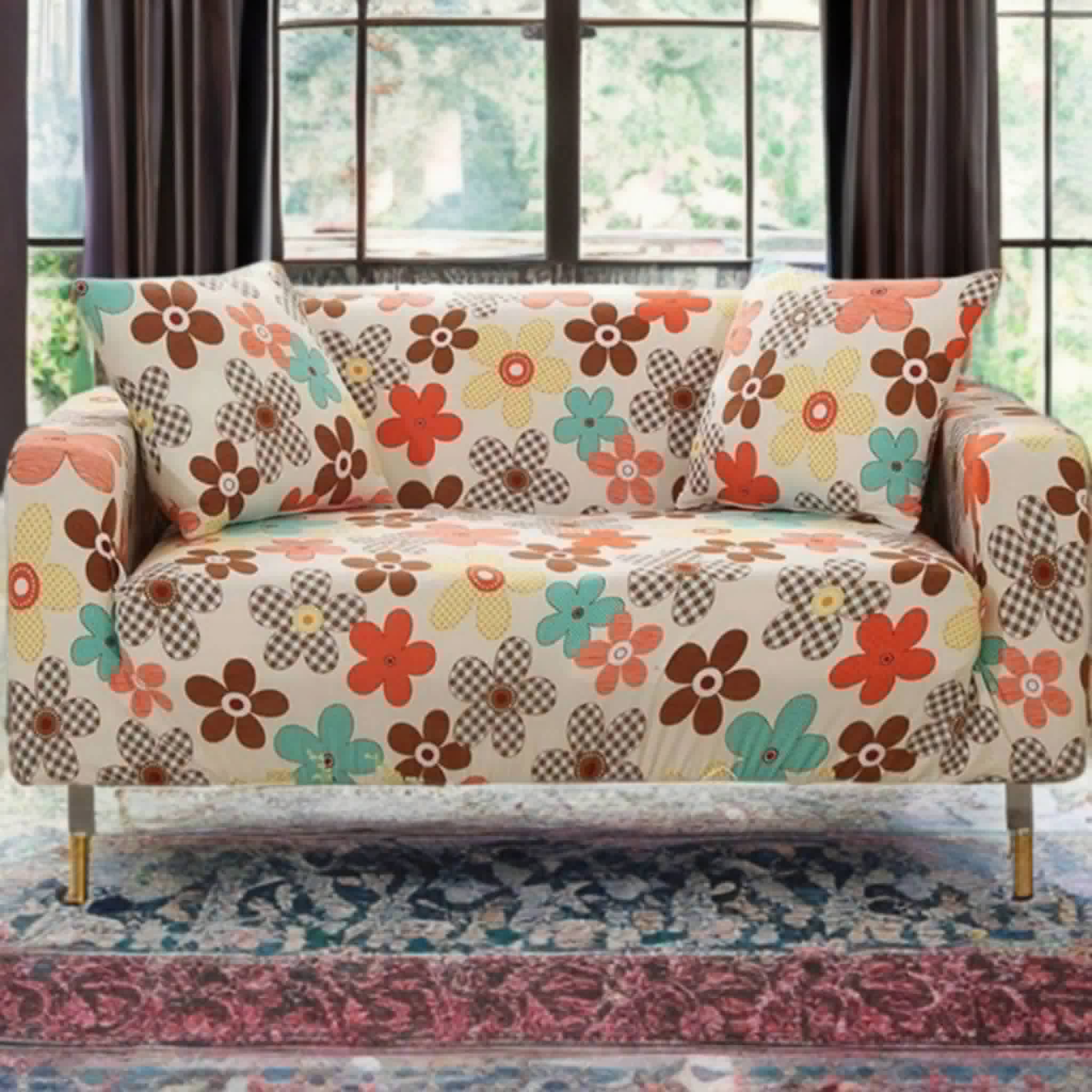 China Magic Print – Design 46 - Cholti Home decor sofa cover