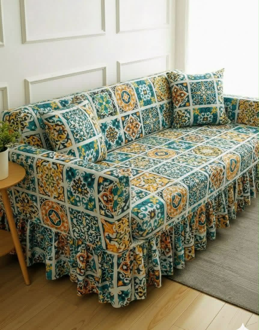 China Magic Print – Design 61 - Cholti Home decor sofa cover
